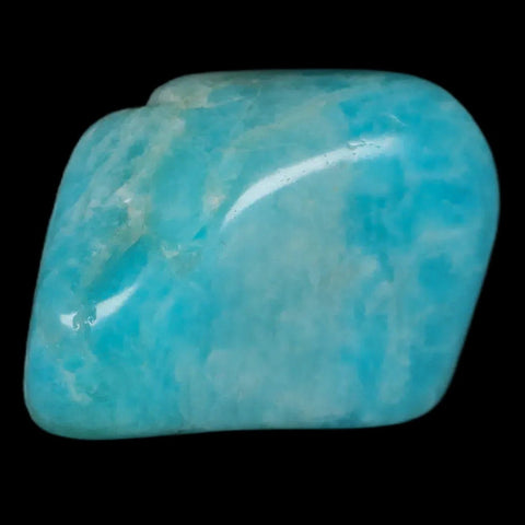 1.6" Polished Natural Amazonite Palm Stone Mineral Specimen Madagascar - Fossil Age Minerals