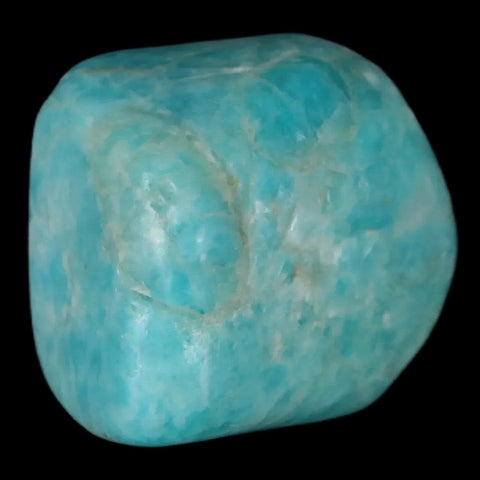 1.4" Polished Natural Amazonite Palm Stone Mineral Specimen Madagascar - Fossil Age Minerals