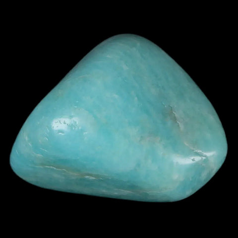 1.6" Polished Natural Amazonite Palm Stone Mineral Specimen Madagascar - Fossil Age Minerals