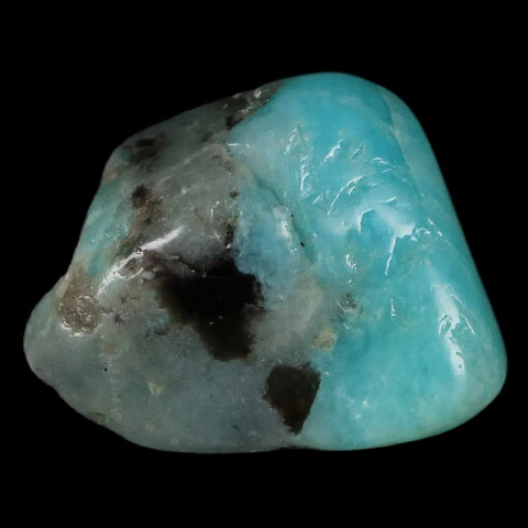 1.4" Polished Natural Amazonite Palm Stone Mineral Specimen Madagascar - Fossil Age Minerals