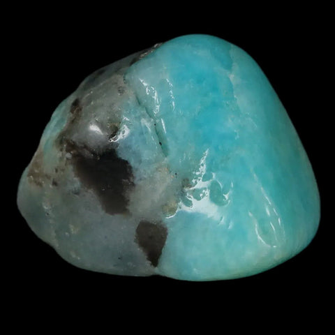 1.4" Polished Natural Amazonite Palm Stone Mineral Specimen Madagascar - Fossil Age Minerals