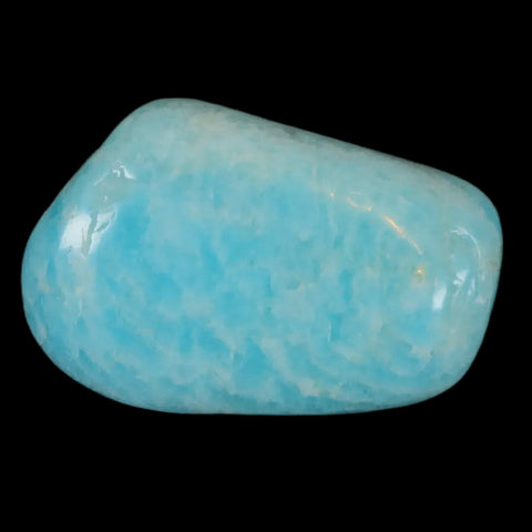 1.6" Polished Natural Amazonite Palm Stone Mineral Specimen Madagascar - Fossil Age Minerals