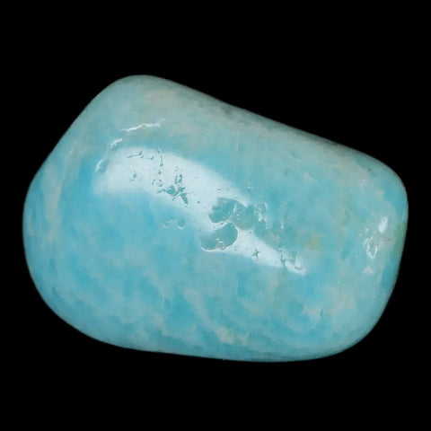 1.6" Polished Natural Amazonite Palm Stone Mineral Specimen Madagascar - Fossil Age Minerals