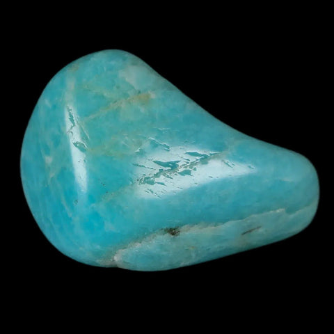 1.5" Polished Natural Amazonite Palm Stone Mineral Specimen Madagascar - Fossil Age Minerals