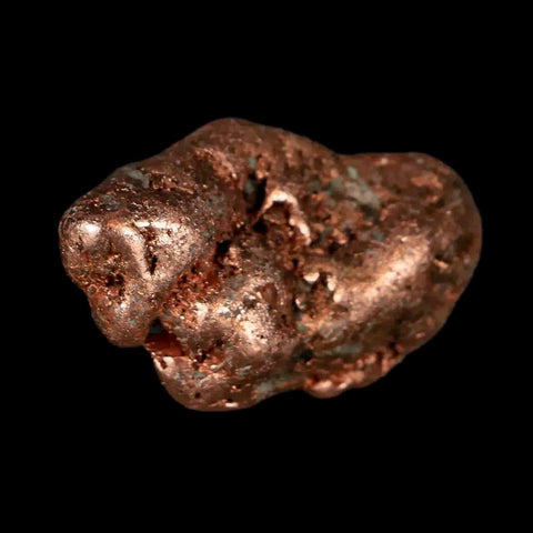 1.4" Solid Native Copper Polished Nugget Mineral Keweenaw Michigan - Fossil Age Minerals