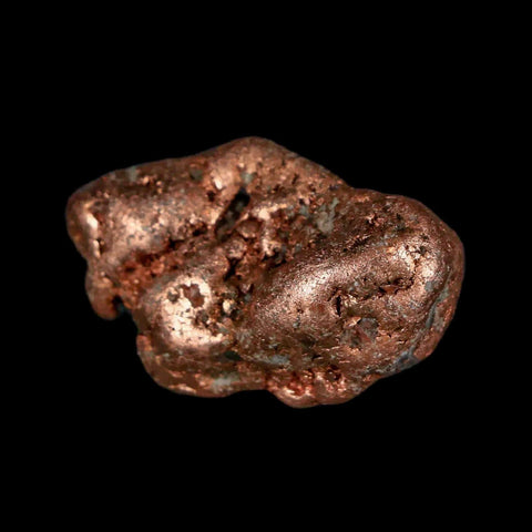 1.4" Solid Native Copper Polished Nugget Mineral Keweenaw Michigan - Fossil Age Minerals