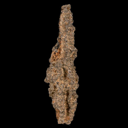 2" Fulgurite Petrified Lighting Strike Glass Sahara Desert Algeria