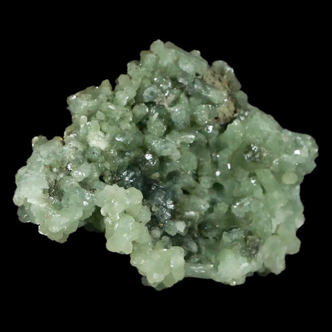 2.4" Rough Green Prehnite Crystal Mineral Specimen Location Imilchil, Morocco - Fossil Age Minerals