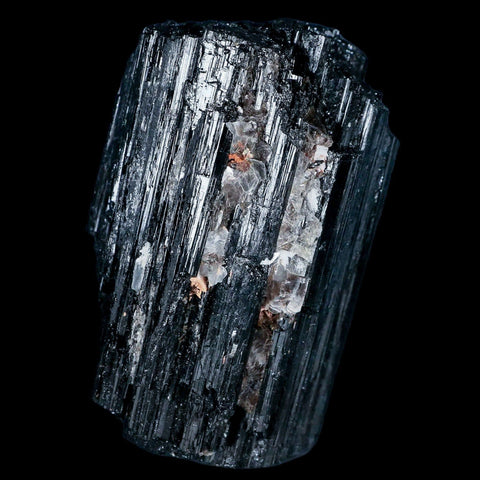 3.4" Natural Rough Black Tourmaline Mineral Crystal Specimen Schorl Brazil - Fossil Age Minerals