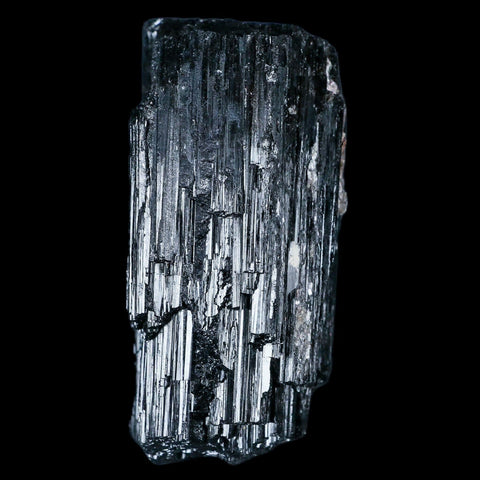 3.4" Natural Rough Black Tourmaline Mineral Crystal Specimen Schorl Brazil - Fossil Age Minerals