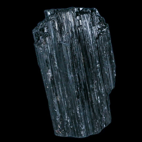 3.4" Natural Rough Black Tourmaline Mineral Crystal Specimen Schorl Brazil - Fossil Age Minerals