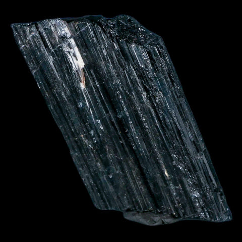 3.1" Natural Rough Black Tourmaline Mineral Crystal Specimen Schorl Brazil - Fossil Age Minerals