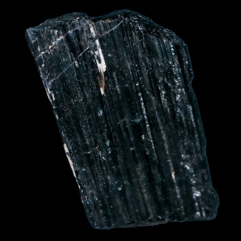 3.1" Natural Rough Black Tourmaline Mineral Crystal Specimen Schorl Brazil - Fossil Age Minerals