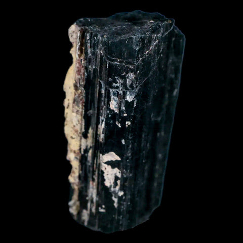 3.1" Natural Rough Black Tourmaline Mineral Crystal Specimen Schorl Brazil - Fossil Age Minerals