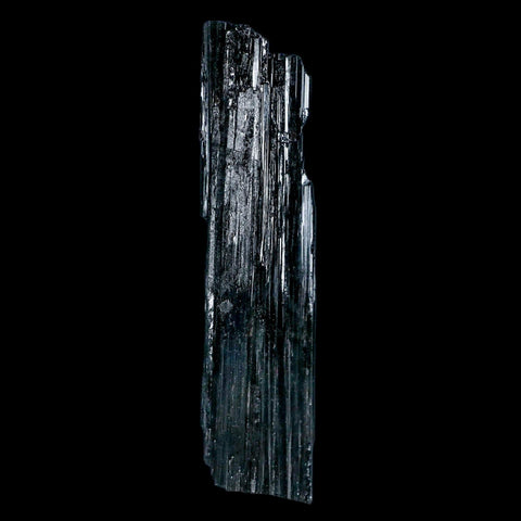 3.6" Natural Rough Black Tourmaline Mineral Crystal Specimen Schorl Brazil - Fossil Age Minerals