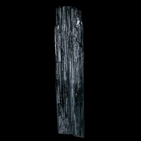 3.6" Natural Rough Black Tourmaline Mineral Crystal Specimen Schorl Brazil - Fossil Age Minerals