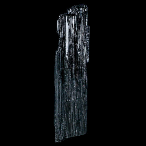 3.6" Natural Rough Black Tourmaline Mineral Crystal Specimen Schorl Brazil - Fossil Age Minerals