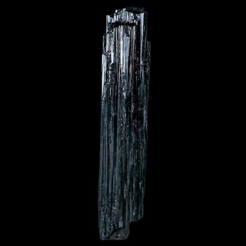 3.6" Natural Rough Black Tourmaline Mineral Crystal Specimen Schorl Brazil - Fossil Age Minerals