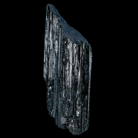 3.6" Natural Rough Black Tourmaline Mineral Crystal Specimen Schorl Brazil - Fossil Age Minerals