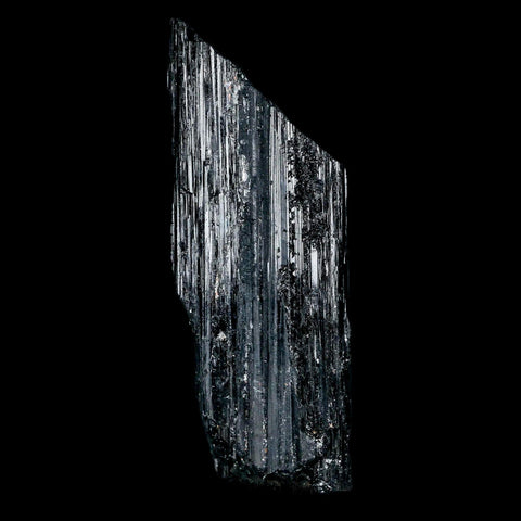 3.6" Natural Rough Black Tourmaline Mineral Crystal Specimen Schorl Brazil - Fossil Age Minerals