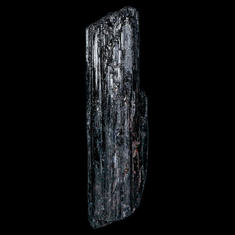 3.9" Natural Rough Black Tourmaline Mineral Crystal Specimen Schorl Brazil - Fossil Age Minerals