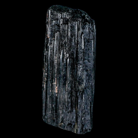 3" Natural Rough Black Tourmaline Mineral Crystal Specimen Schorl Brazil - Fossil Age Minerals