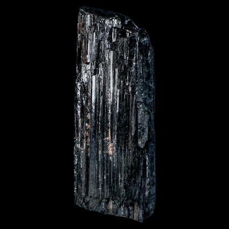 3" Natural Rough Black Tourmaline Mineral Crystal Specimen Schorl Brazil