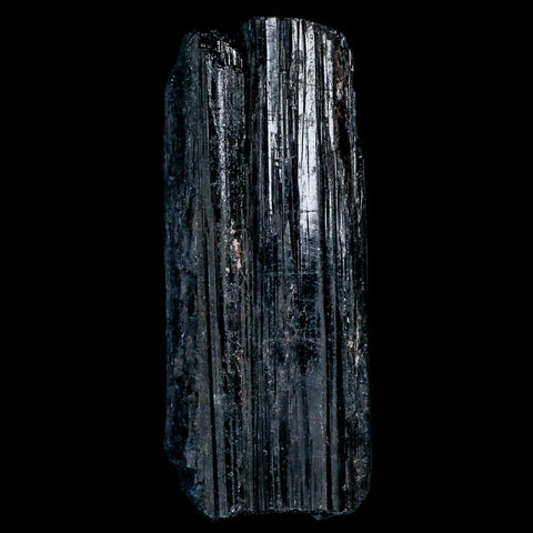 3" Natural Rough Black Tourmaline Mineral Crystal Specimen Schorl Brazil - Fossil Age Minerals