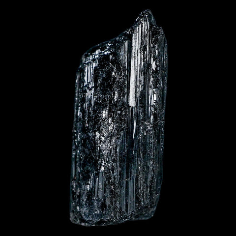 2.6" Natural Rough Black Tourmaline Mineral Crystal Specimen Schorl Brazil - Fossil Age Minerals