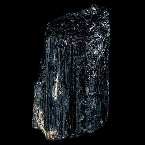 2.6" Natural Rough Black Tourmaline Mineral Crystal Specimen Schorl Brazil - Fossil Age Minerals