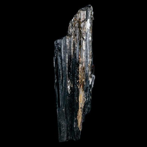 3.9" Natural Rough Black Tourmaline Mineral Crystal Specimen Schorl Brazil - Fossil Age Minerals