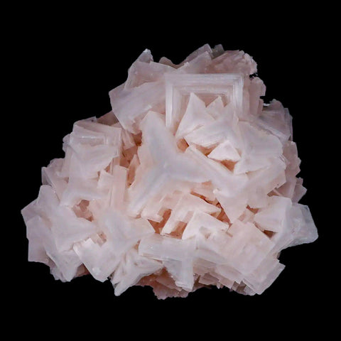 4.3" Quality Pink Halite Salt Crystals Cluster Mineral Trona, CA Searles Lake - Fossil Age Minerals