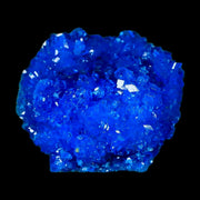 2.1" Electric Blue Chalcanthite Mineral Crystal Specimen Location Poland Sokolowski