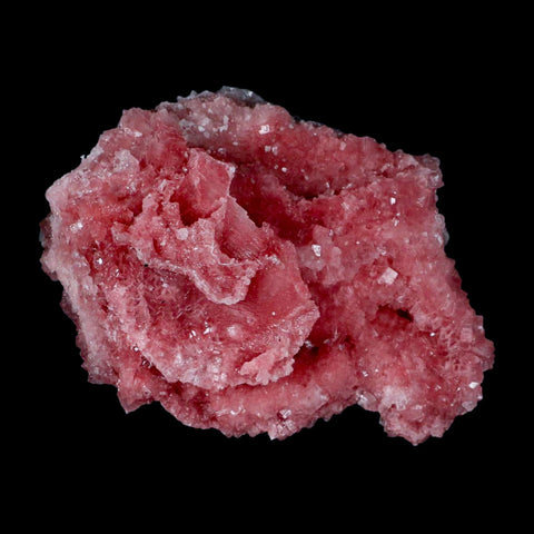 4.7" Quality Deep Pink Halite Salt Crystals Cluster Mineral Trona, CA Searles Lake - Fossil Age Minerals