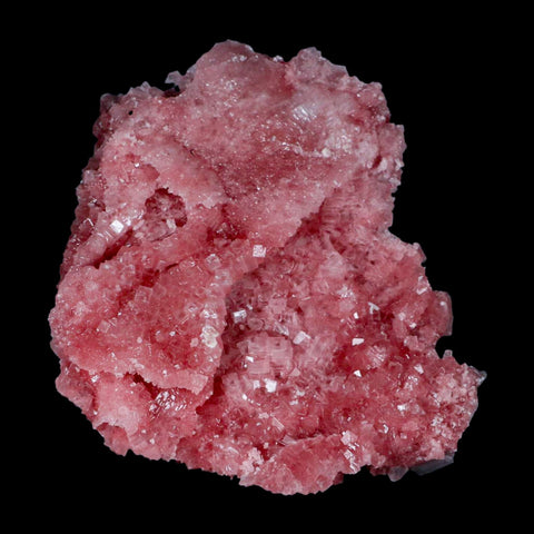 5.1" Quality Deep Pink Halite Salt Crystals Cluster Mineral Trona, CA Searles Lake - Fossil Age Minerals