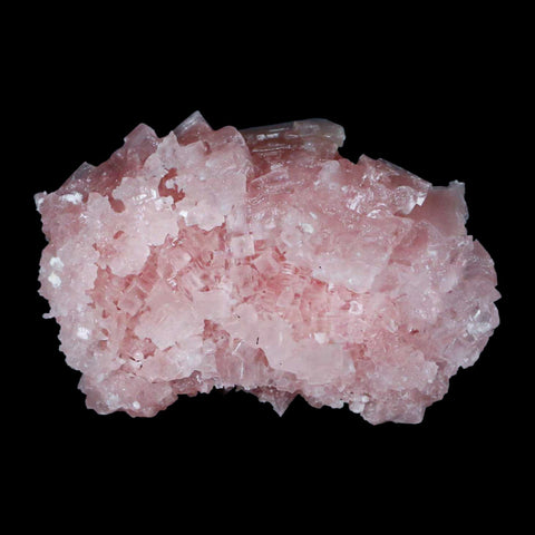 2.9" Quality Pink Halite Salt Crystals Cluster Mineral Trona, CA Searles Lake - Fossil Age Minerals