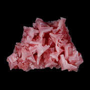 3.4" Quality Deep Pink Halite Salt Crystals Cluster Mineral Trona, CA Searles Lake