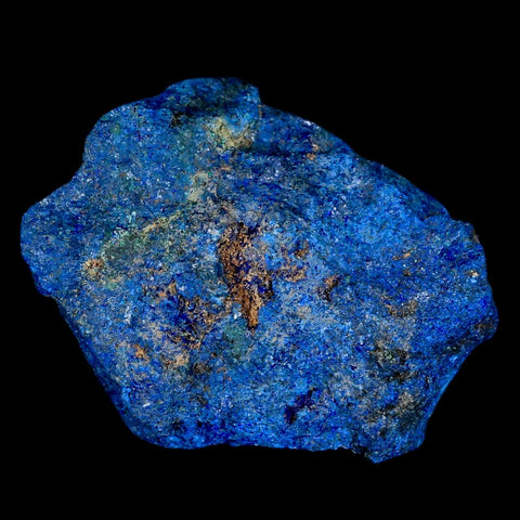 2.1" Rough Azurite Crystals And Malachite Mineral Specimen Tiznit Morocco - Fossil Age Minerals