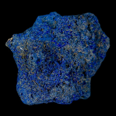 1.7" Rough Azurite Crystals And Malachite Mineral Specimen Tiznit Morocco