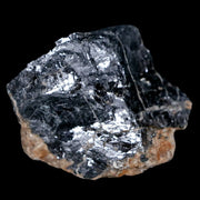 2.1" Rough Natural Silver Metallic Galena Crystal Mineral Mibladen Morocco