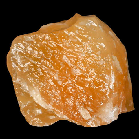 2.1" Natural Rough Orange Calcite Crystal Mineral Specimen Nuevo Leon Mexico - Fossil Age Minerals