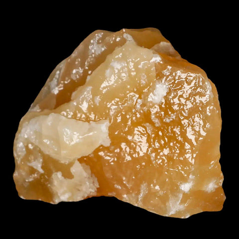 2.1" Natural Rough Orange Calcite Crystal Mineral Specimen Nuevo Leon Mexico - Fossil Age Minerals