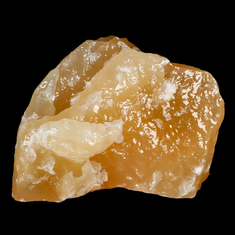 2.1" Natural Rough Orange Calcite Crystal Mineral Specimen Nuevo Leon Mexico - Fossil Age Minerals