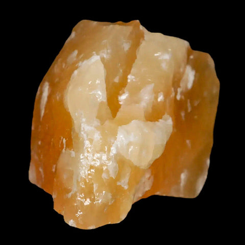 2.1" Natural Rough Orange Calcite Crystal Mineral Specimen Nuevo Leon Mexico - Fossil Age Minerals