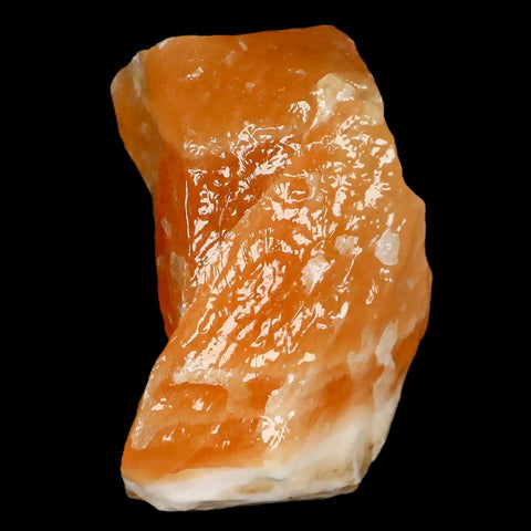 2.6" Natural Rough Orange Calcite Crystal Mineral Specimen Nuevo Leon Mexico - Fossil Age Minerals