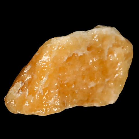 3.4" Natural Rough Orange Calcite Crystal Mineral Specimen Nuevo Leon Mexico - Fossil Age Minerals