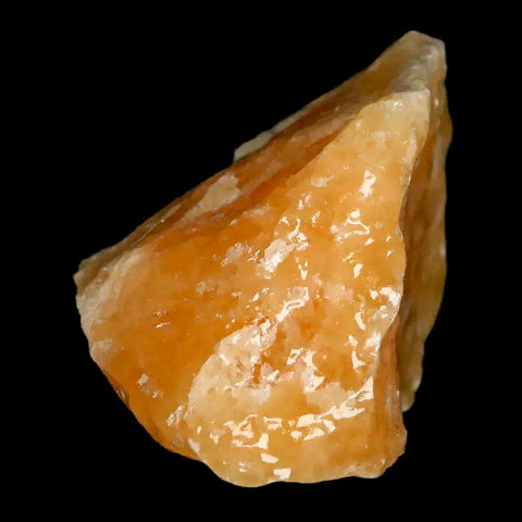 3.4" Natural Rough Orange Calcite Crystal Mineral Specimen Nuevo Leon Mexico - Fossil Age Minerals