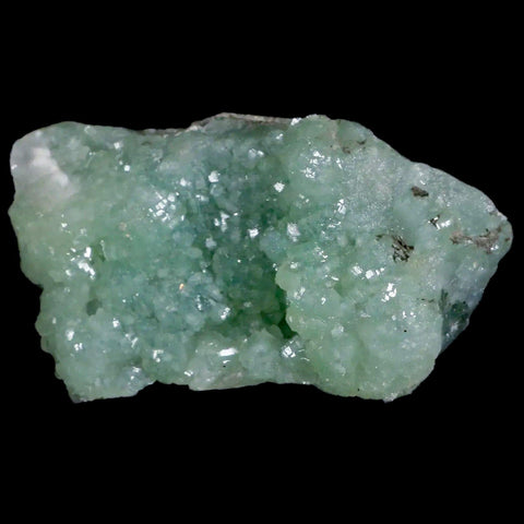 2.4" Rough Green Prehnite Crystal Mineral Specimen Location Imilchil, Morocco - Fossil Age Minerals