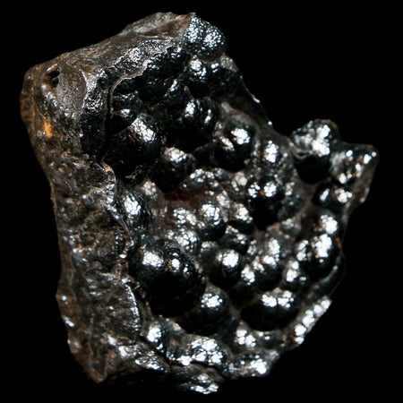 2.1" Hematite Botryoidal Kidney Ore Rock Mineral Specimen Irhoud Mine, Morocco